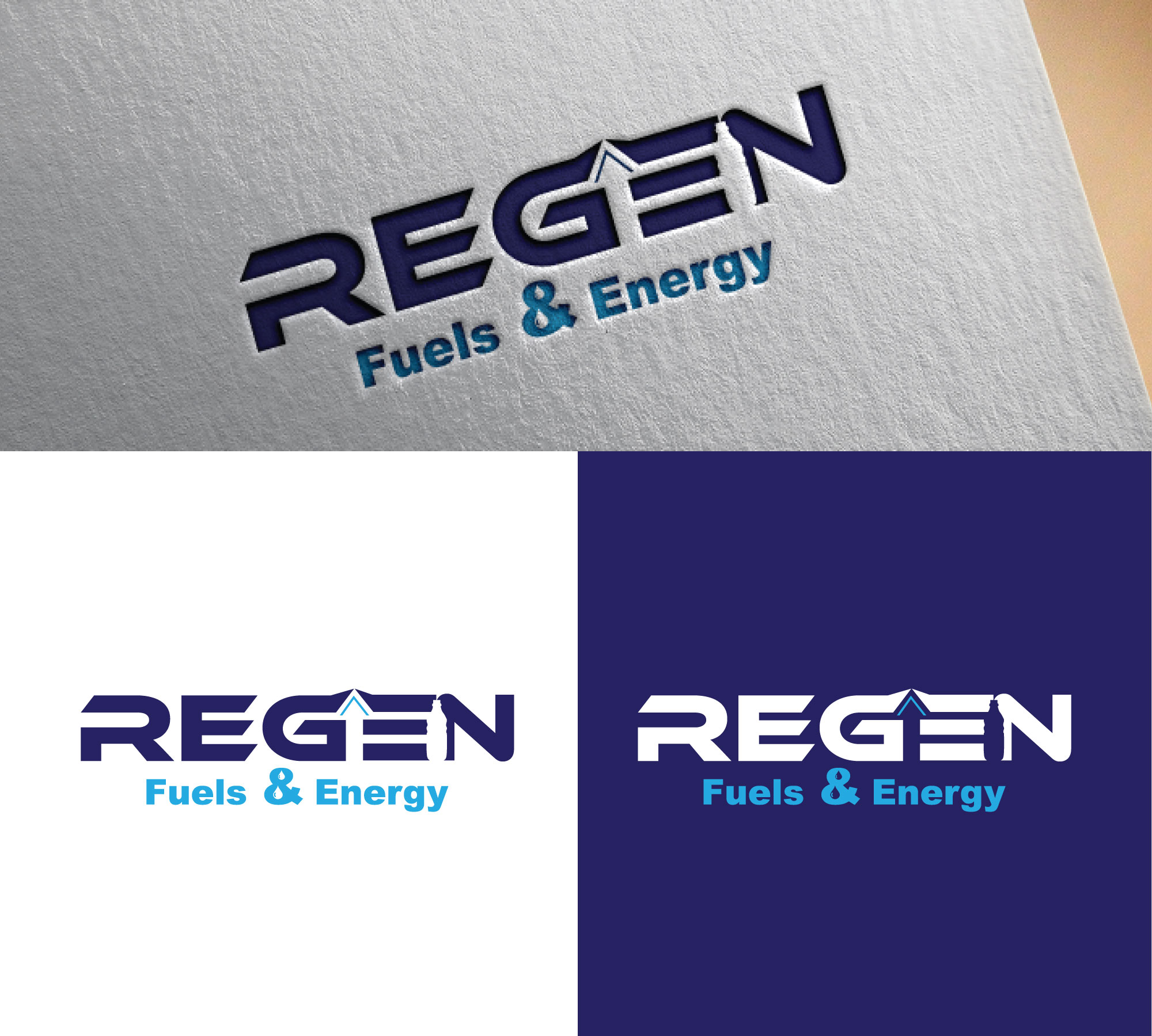 Logo Design by RRR Design for ReGen Fuels & Energy, LLC | Design #29176615