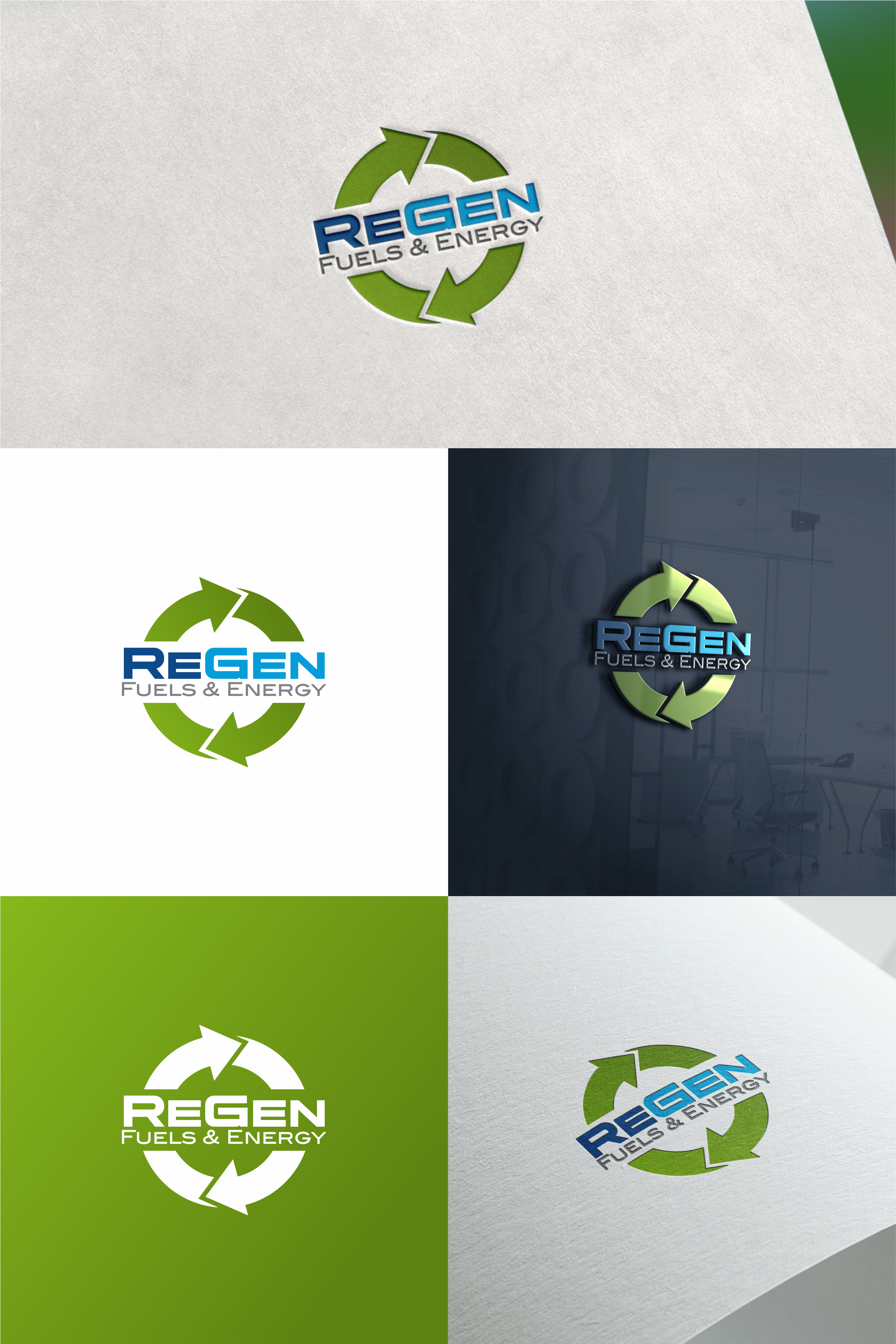 Diseño de Logo por achil78 para ReGen Fuels & Energy, LLC | Diseño: #29469255