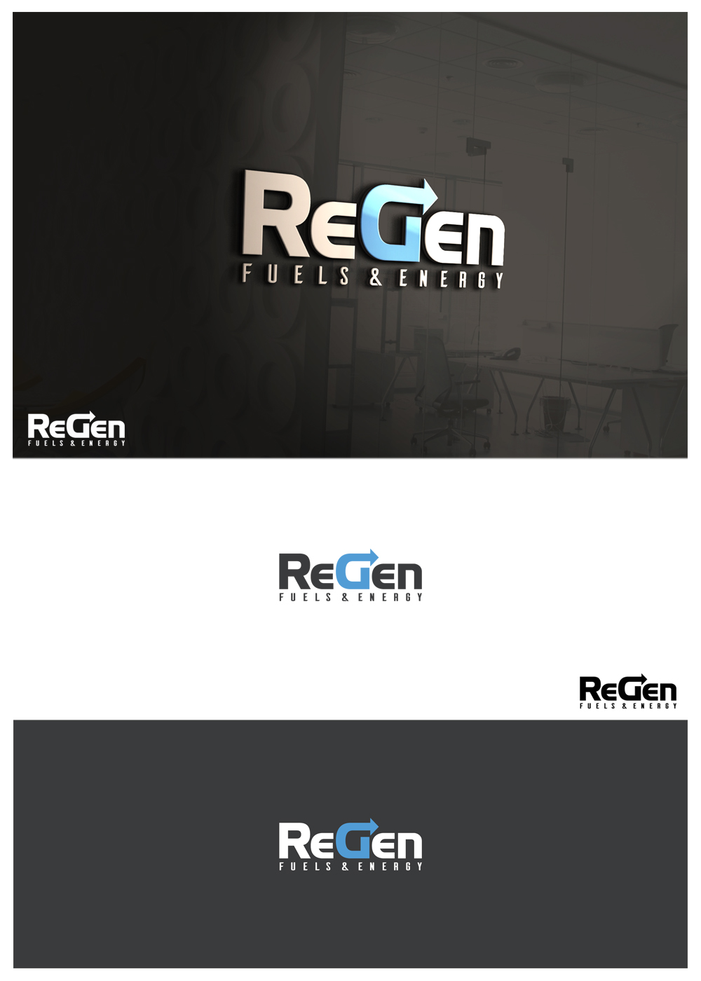 Diseño de Logo por goranvisnjic82 para ReGen Fuels & Energy, LLC | Diseño #29187535