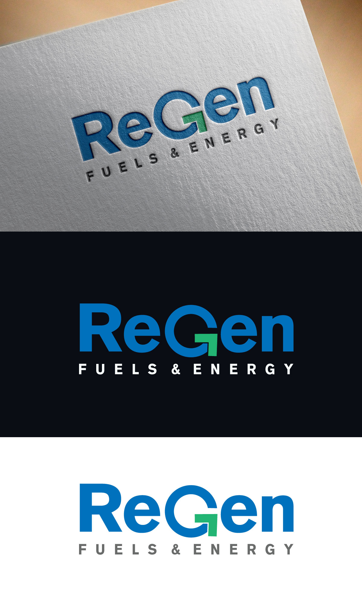 Logo Design by CreativeFeather for ReGen Fuels & Energy, LLC | Design #29208526