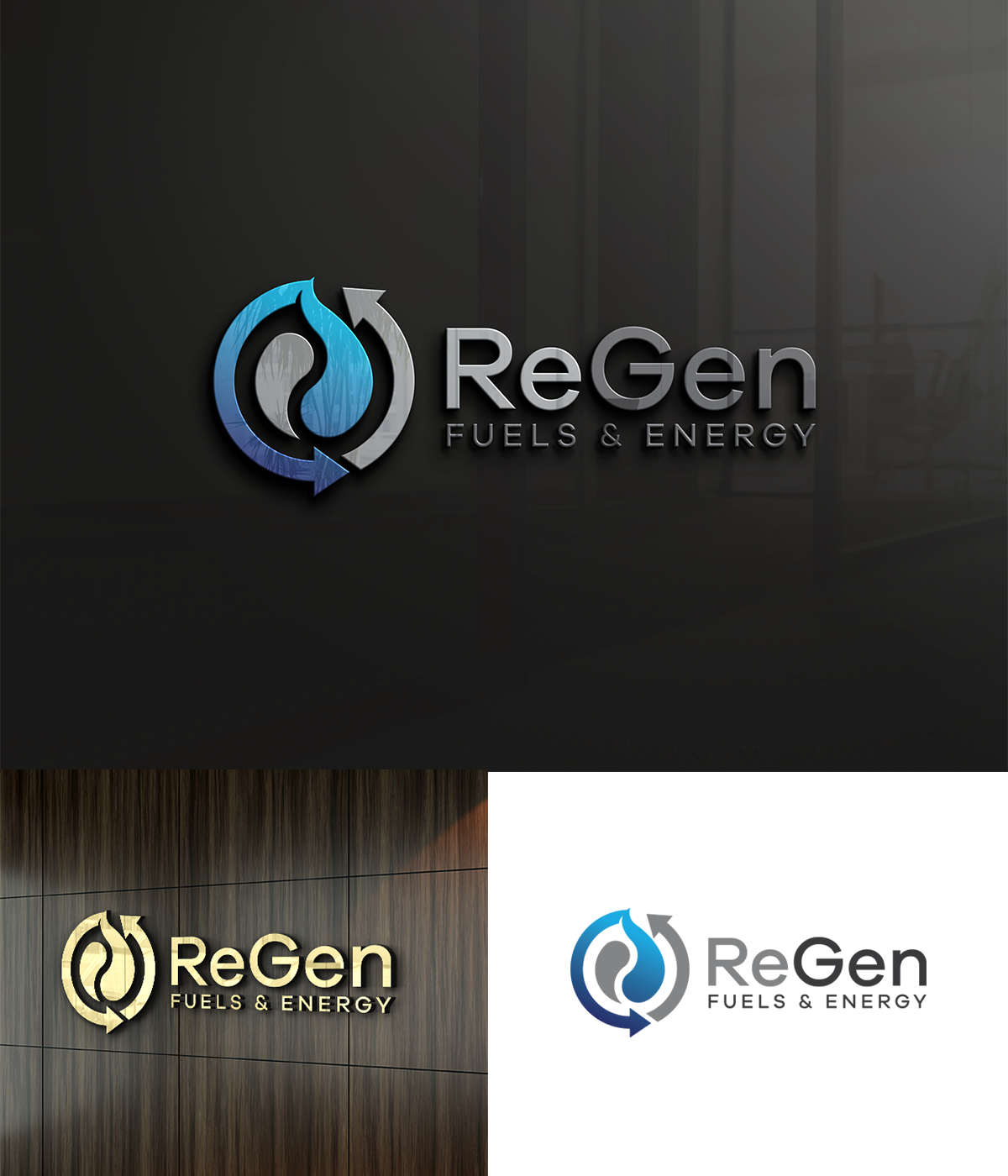 Logo-Design von N M Designs für ReGen Fuels & Energy, LLC | Design #29640096