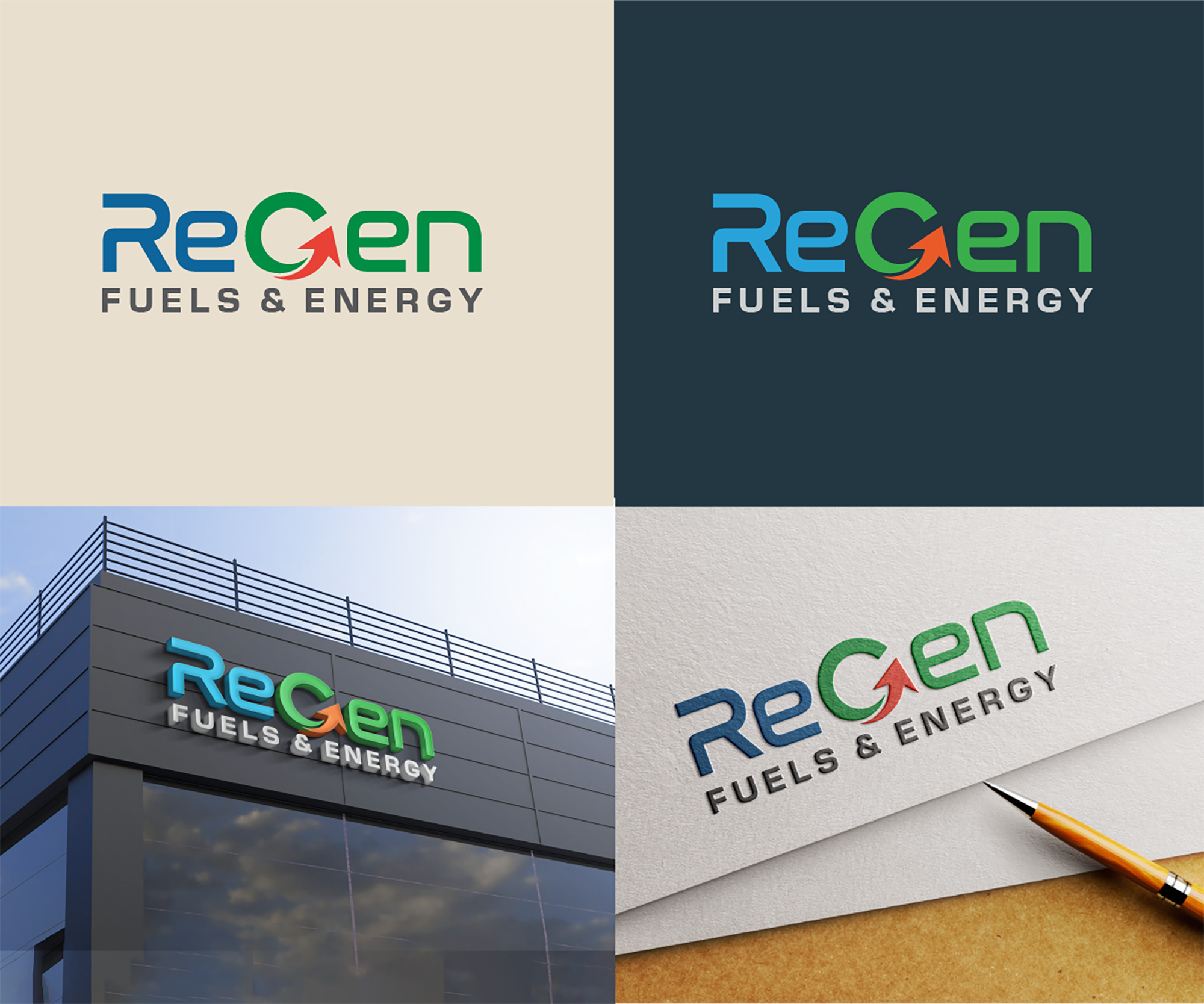 Diseño de Logo por dennisdesigns para ReGen Fuels & Energy, LLC | Diseño #29178142