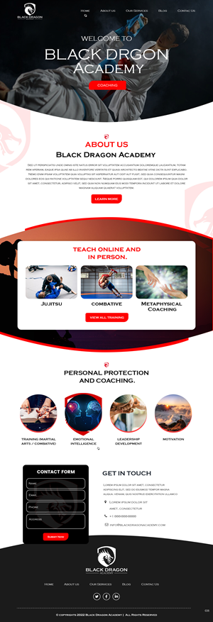 Diseño Web por pb para mhale@blackdragonacademy.org | Diseño: #29188468