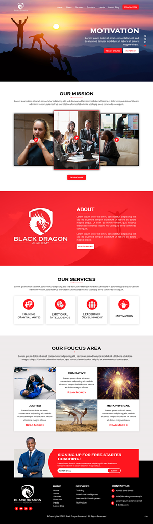 Diseño Web por pb para mhale@blackdragonacademy.org | Diseño: #29188469