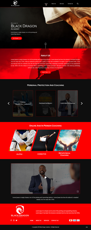 Diseño Web por pb para mhale@blackdragonacademy.org | Diseño: #29188471