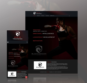 Web Design by Aldrin Bataluna for mhale@blackdragonacademy.org | Design #29183713