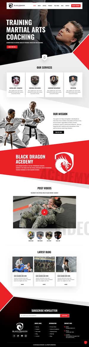 BDA W Training Website | Web Design by nzdesigners