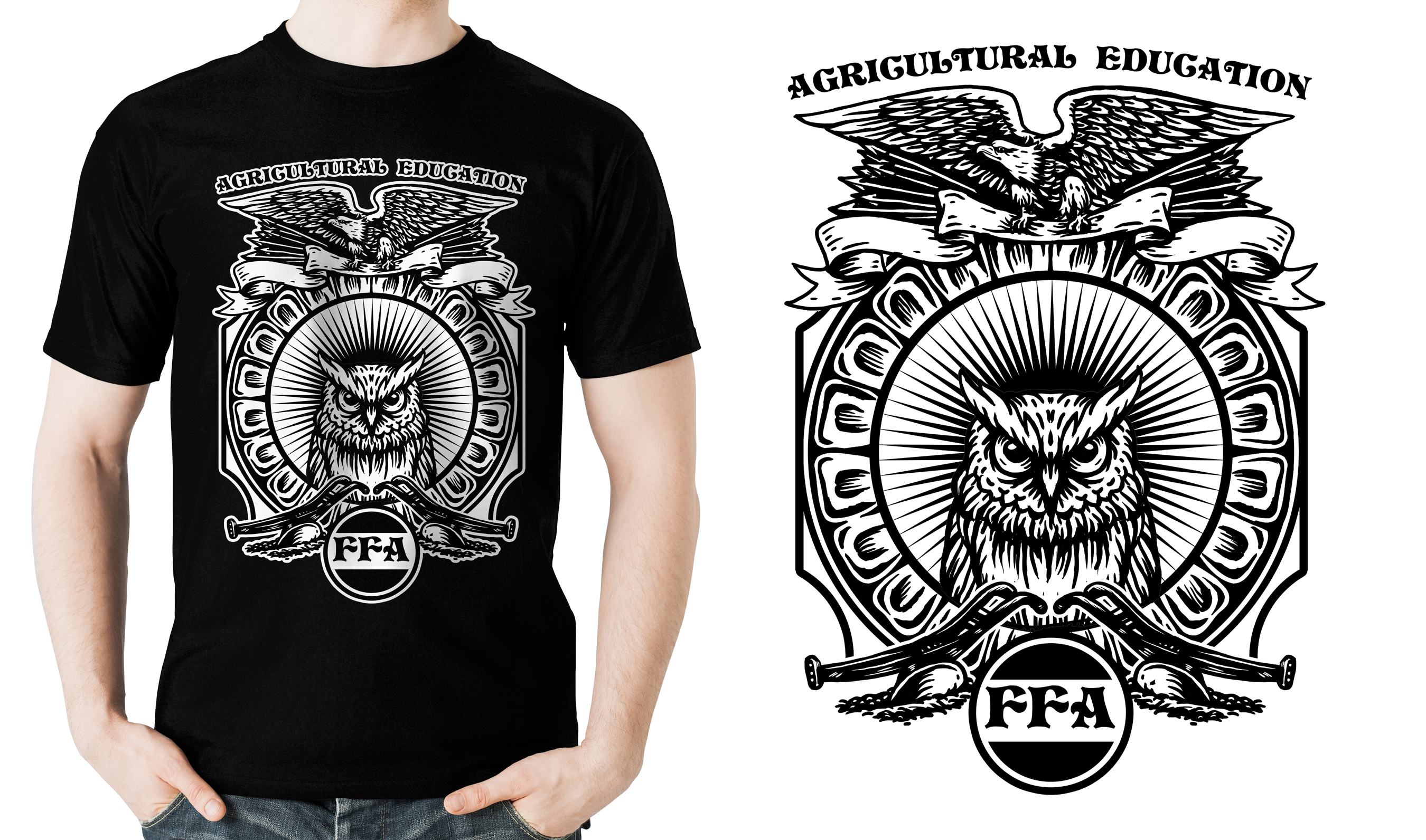 T-shirt Design by D'Mono for The Branded Barn | Design #29227994
