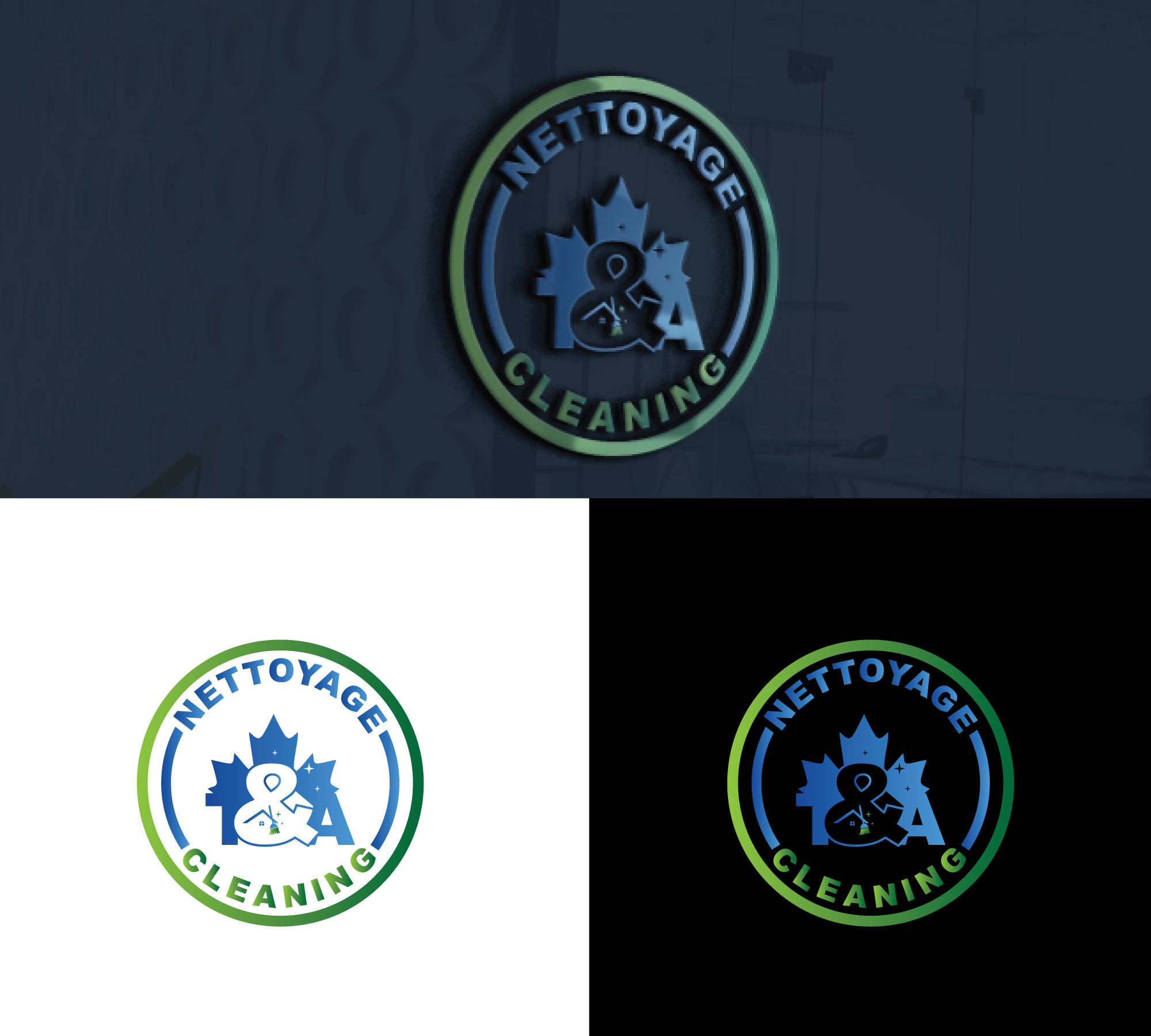 Design de Logo par RRR Design pour T&A Nettoyage Cleaning | Design #29180763