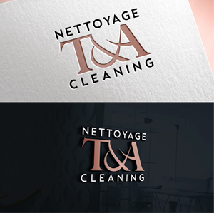 Logo Design by sarrita for T&A Nettoyage Cleaning | Design: #29183758