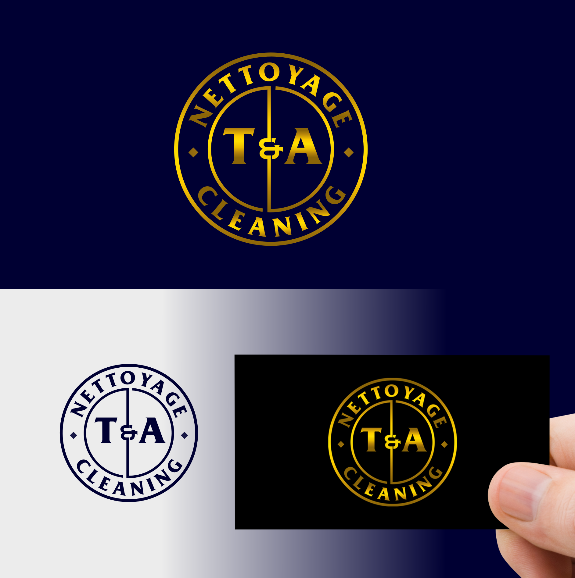 Design de Logo par DesigNooox pour T&A Nettoyage Cleaning | Design #29183132