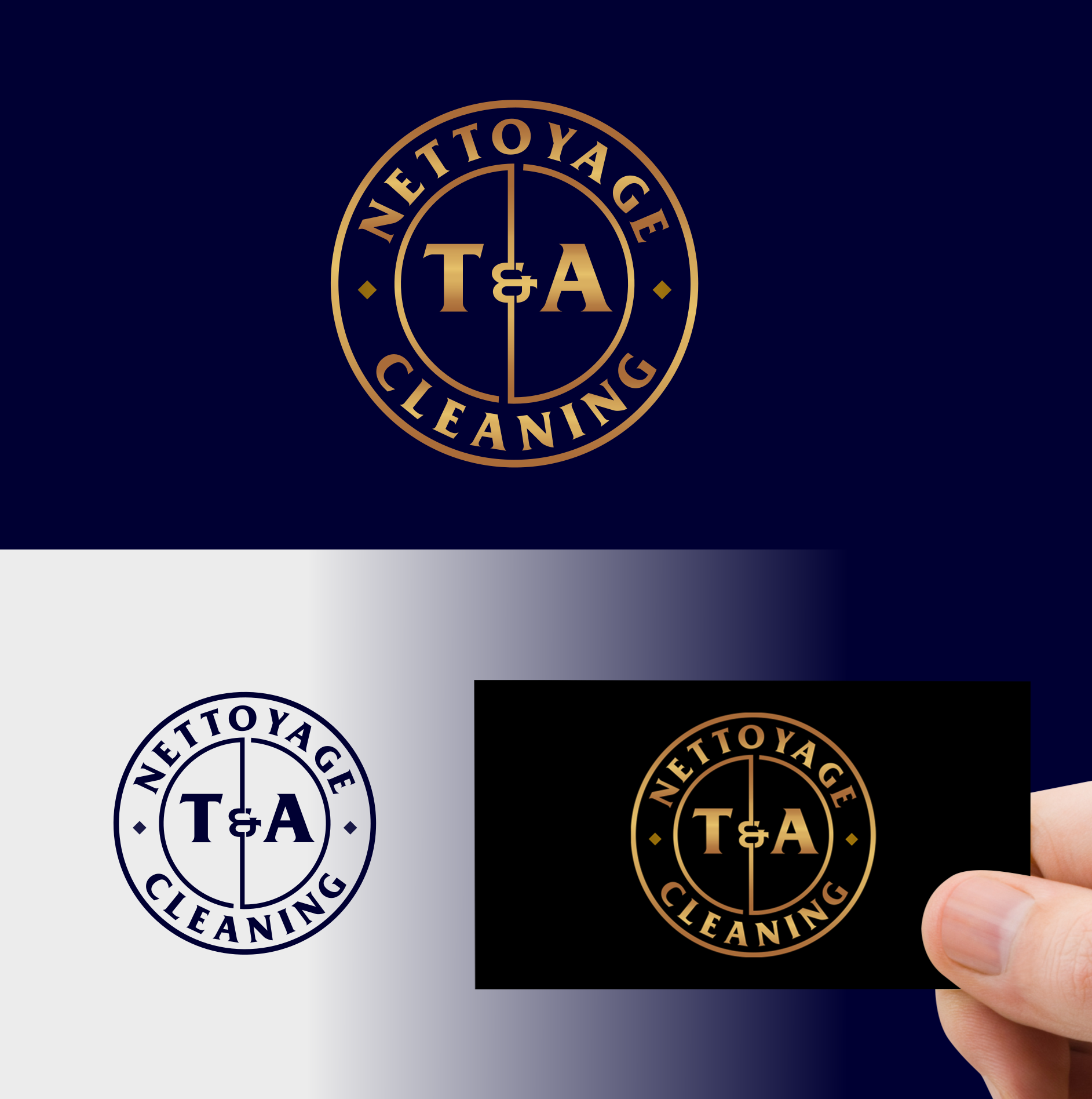 Design de Logo par DesigNooox pour T&A Nettoyage Cleaning | Design #29183151