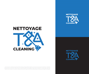 Logo Design by ecorokerz for T&A Nettoyage Cleaning | Design: #29176152