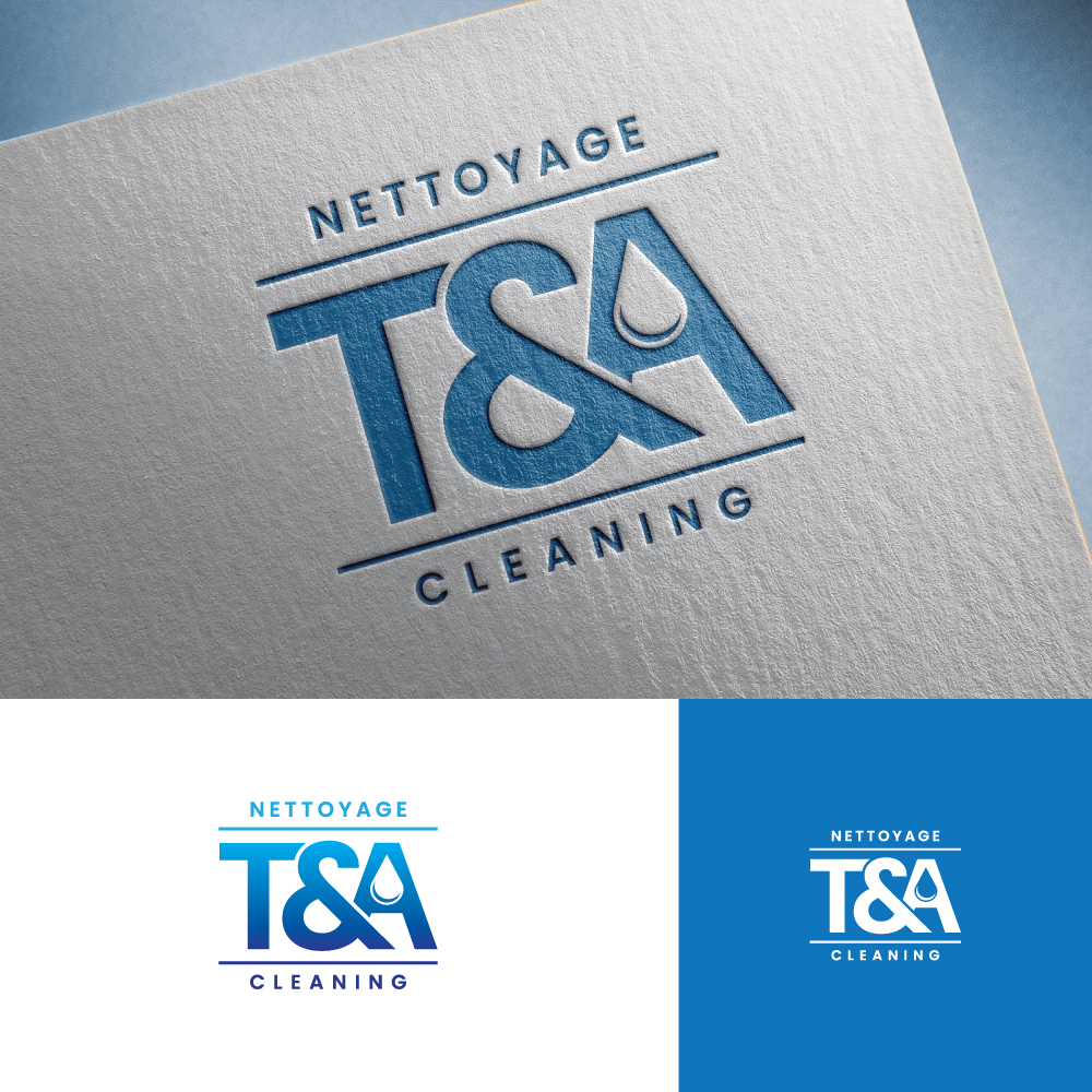Logo Design by yudaharv for T&A Nettoyage Cleaning | Design #29175486