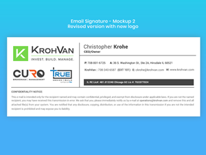 Graphic Design by Expert Designer for KrohVan/True/Curo | Design: #29191000