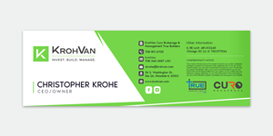 Graphic Design by debdesign for KrohVan/True/Curo | Design: #29201628