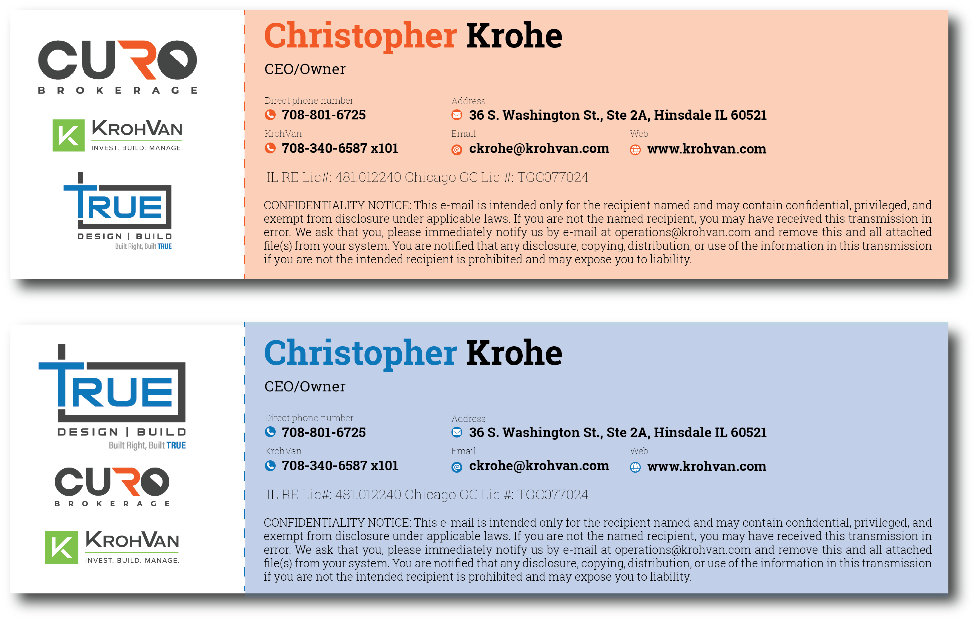 Graphic Design by Tharindu Gomas for KrohVan/True/Curo | Design #29199215