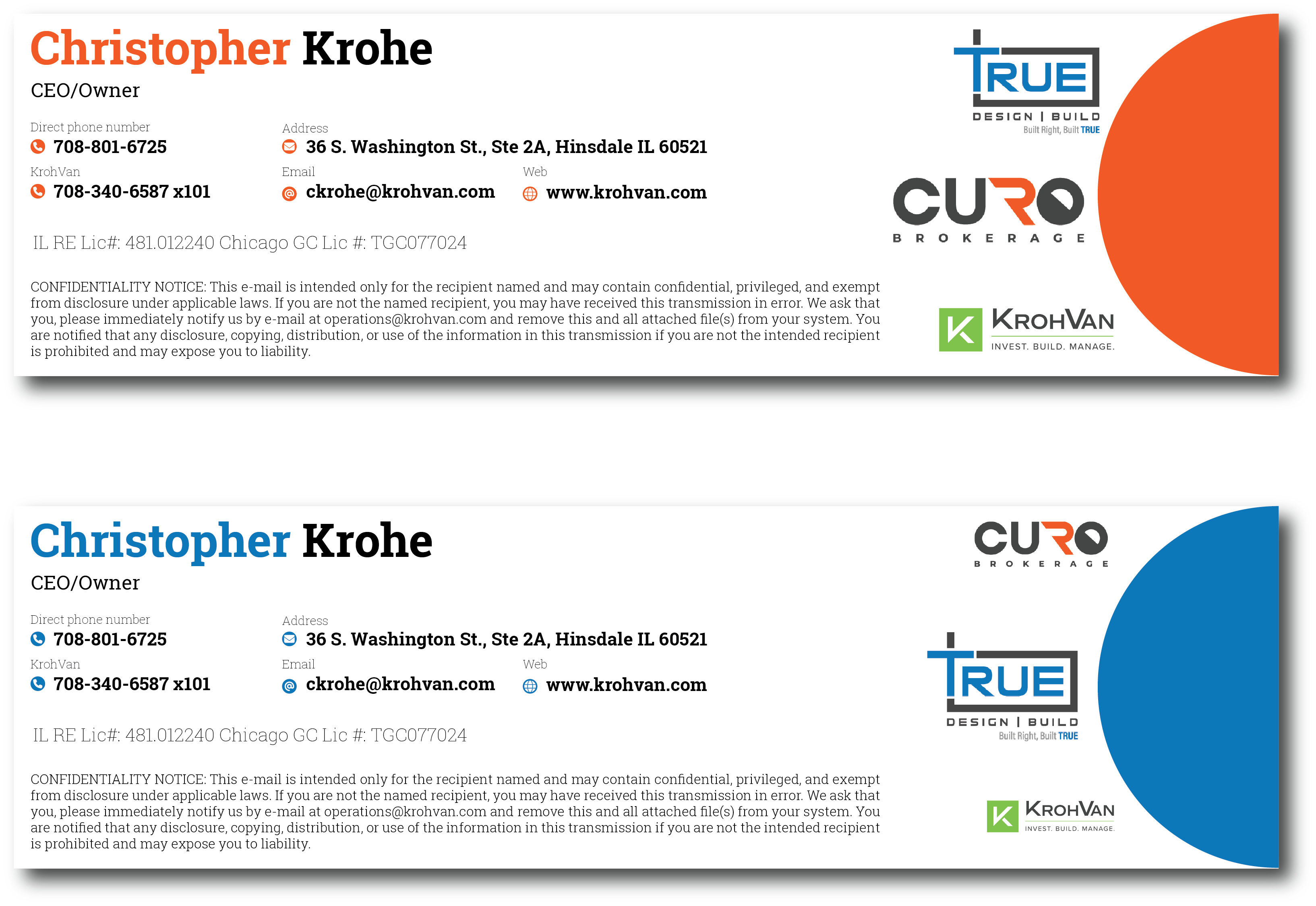 Graphic Design by Tharindu Gomas for KrohVan/True/Curo | Design #29199284