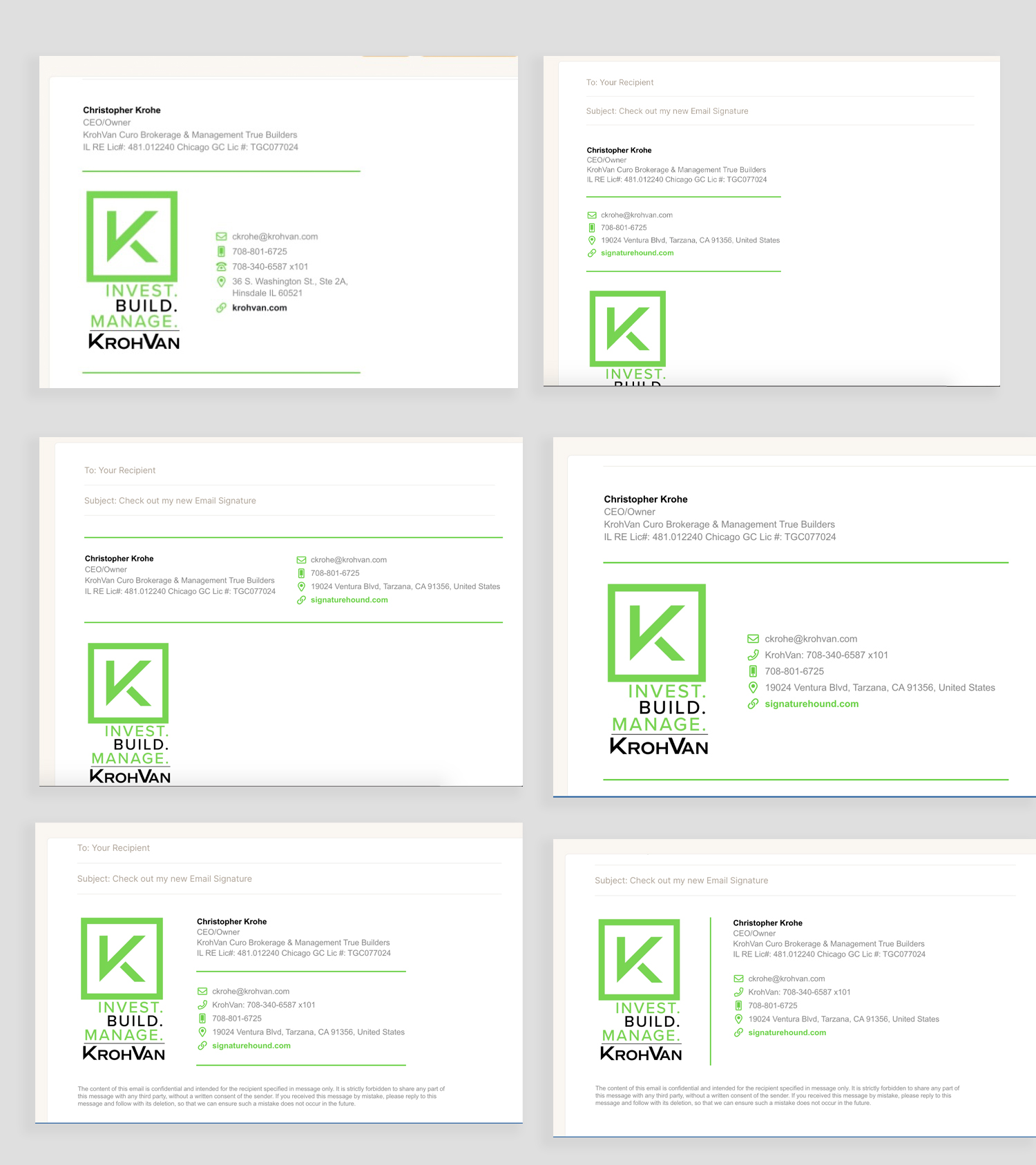 Graphic Design by Finley Johnson for KrohVan/True/Curo | Design #29186872