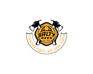 Salty Axes | Logo Design by Janna Design