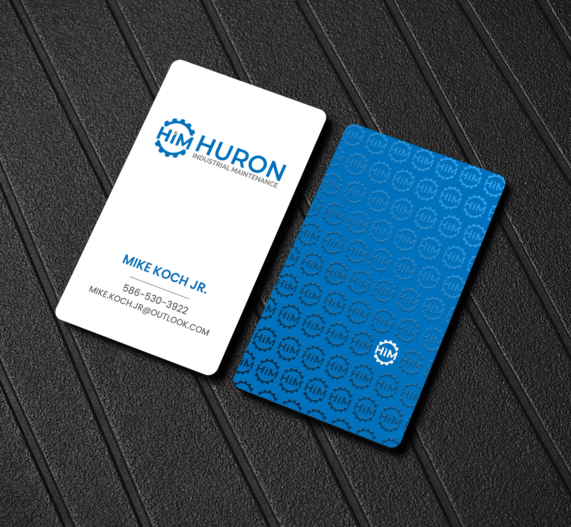 Business Card Design by Creations Box 2015 for Huron Industrial Maintenance  | Design #29178249