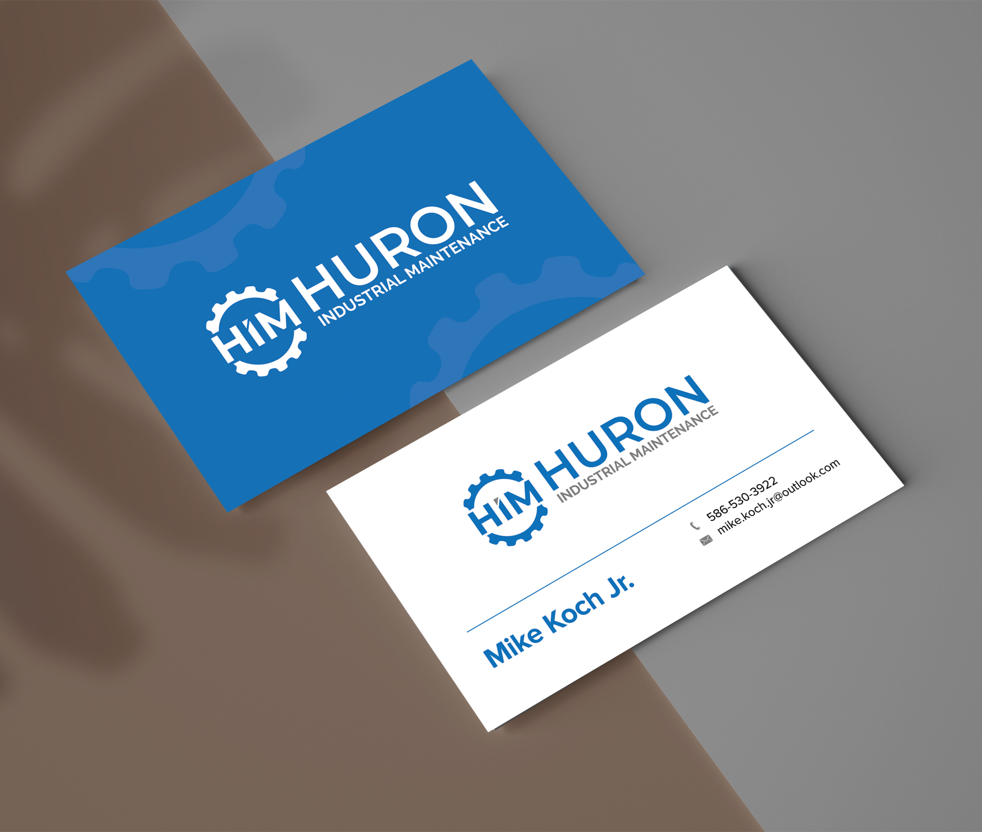 Business Card Design by ARTOGRAPHY for Huron Industrial Maintenance  | Design #29179918