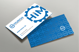 Design de Carte de Visite par DesignShout pour Huron Industrial Maintenance  | Design : #29177522