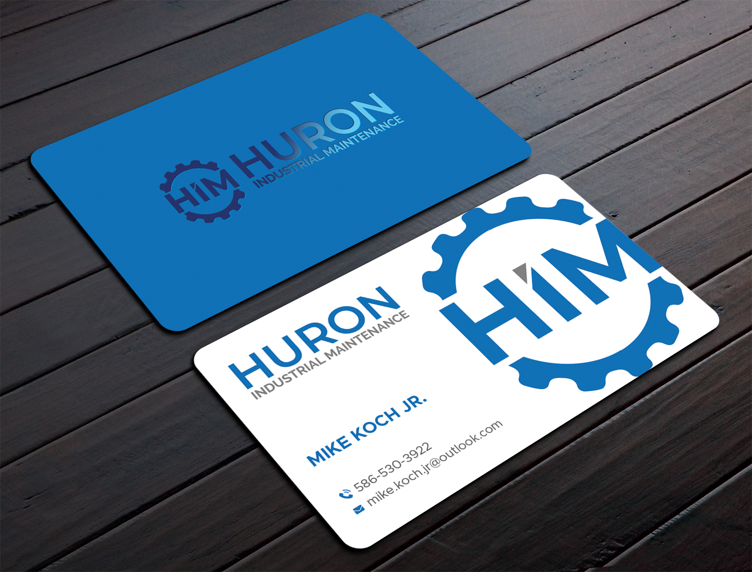 Design de Carte de Visite par DesignShout pour Huron Industrial Maintenance  | Design #29177552