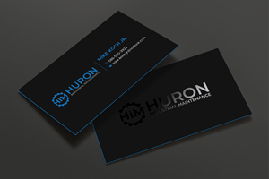 Business Card Design by DesignShout for Huron Industrial Maintenance  | Design: #29177629
