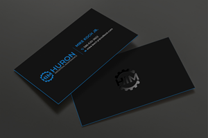 Business Card Design by DesignShout for Huron Industrial Maintenance  | Design: #29177630