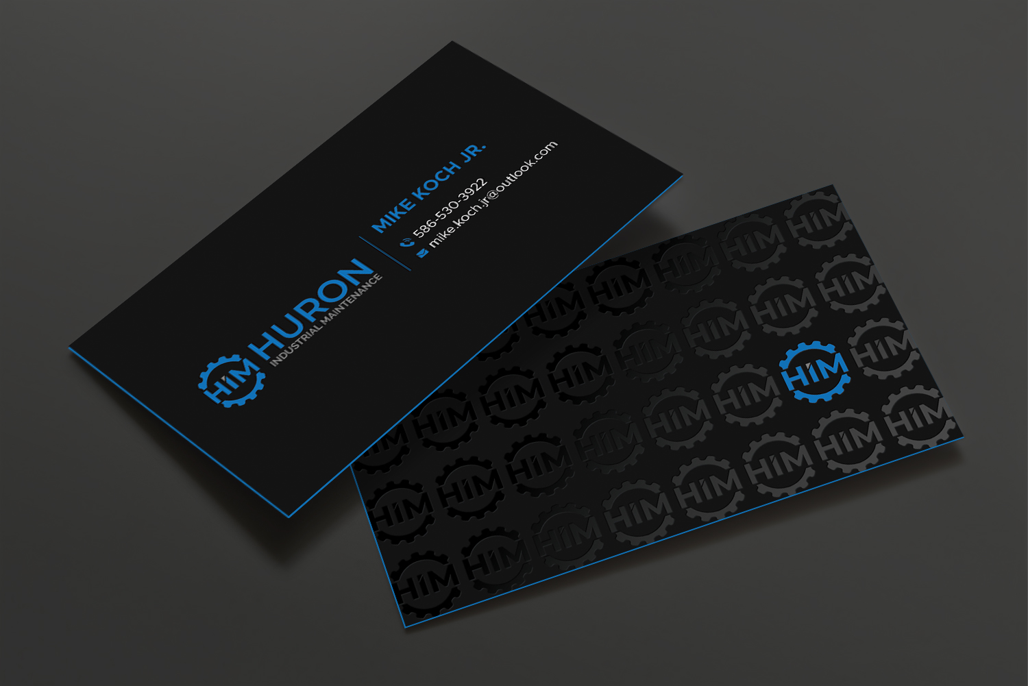 Design de Carte de Visite par DesignShout pour Huron Industrial Maintenance  | Design #29177640