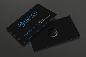 Business Card Design by DesignShout for Huron Industrial Maintenance  | Design: #29177667