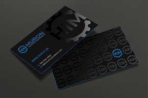 Business Card Design by DesignShout for Huron Industrial Maintenance  | Design: #29177702