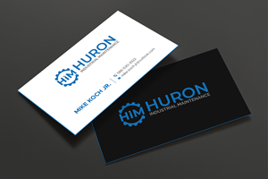 Design de Carte de Visite par DesignShout pour Huron Industrial Maintenance  | Design : #29177738