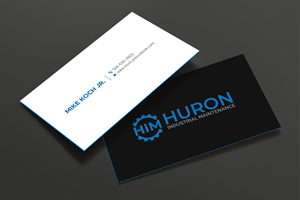 Design de Carte de Visite par DesignShout pour Huron Industrial Maintenance  | Design : #29177739