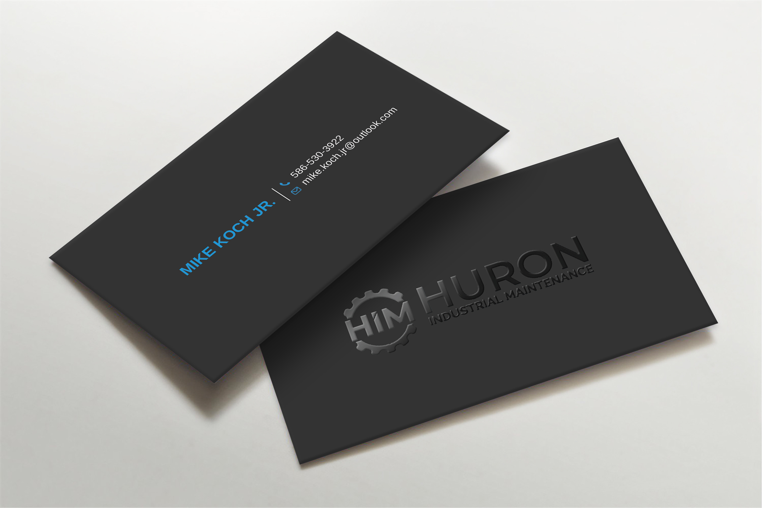 Design de Carte de Visite par Imagine design000 pour Huron Industrial Maintenance  | Design #29180805