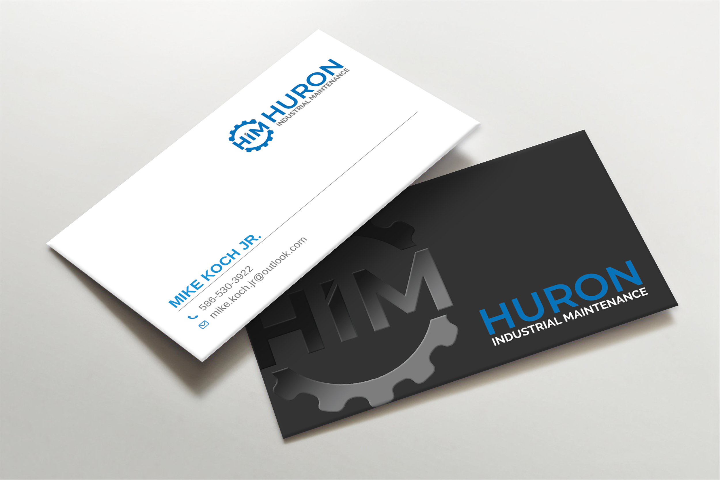 Design de Carte de Visite par Imagine design000 pour Huron Industrial Maintenance  | Design #29180821