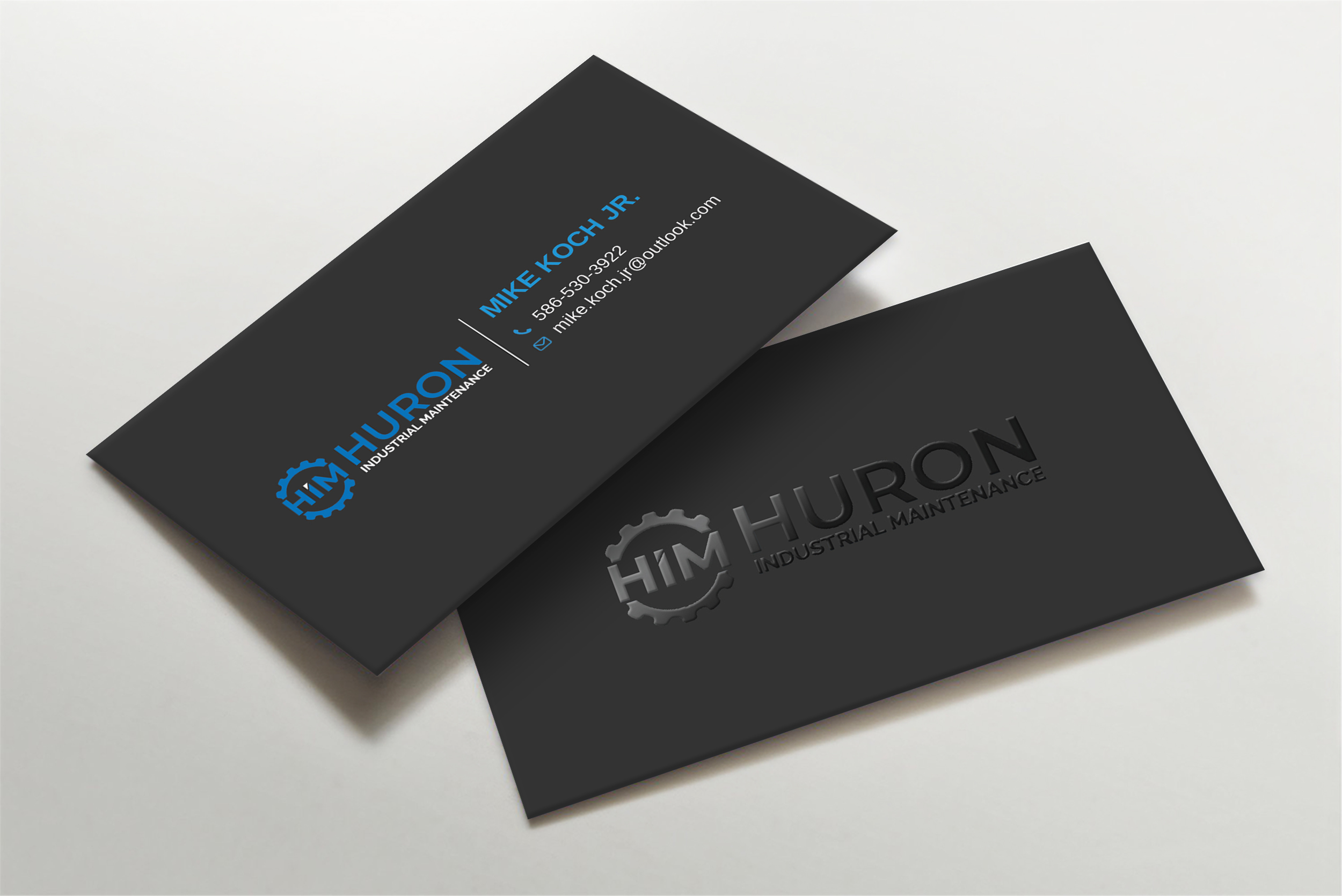 Design de Carte de Visite par Imagine design000 pour Huron Industrial Maintenance  | Design #29180885
