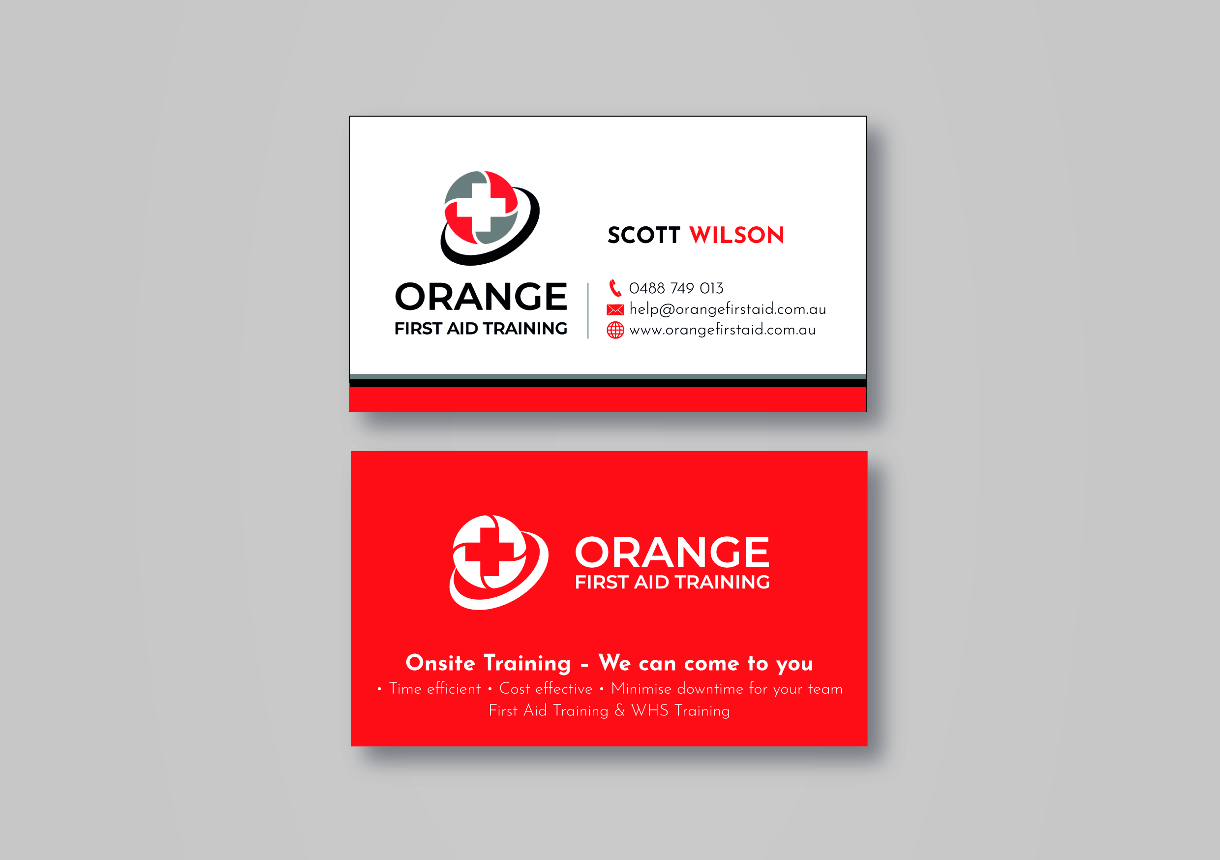 Business Card Design by MarkoE for this project | Design #29182008