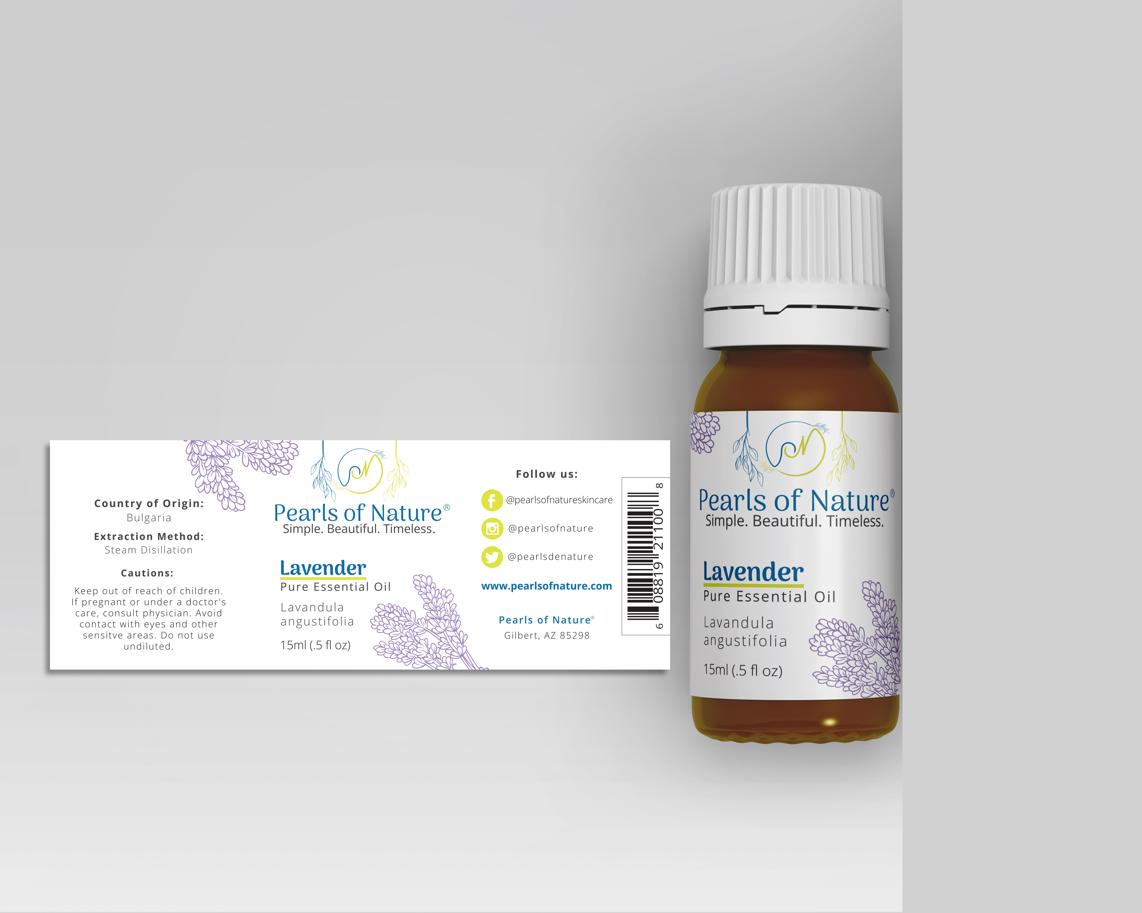 Sticker Design by HMZDGN for Pearls of Nature | Design #29183372