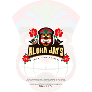 Aloha Jay's | Logo Design by The Silver Screen Studio