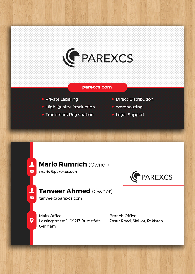 Diseño de Tarjeta de Presentación por Aether Designs para este proyecto | Diseño #29187416