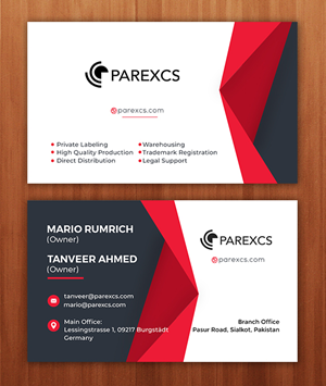 Business Card Design by Aether Designs for this project | Design: #29187714