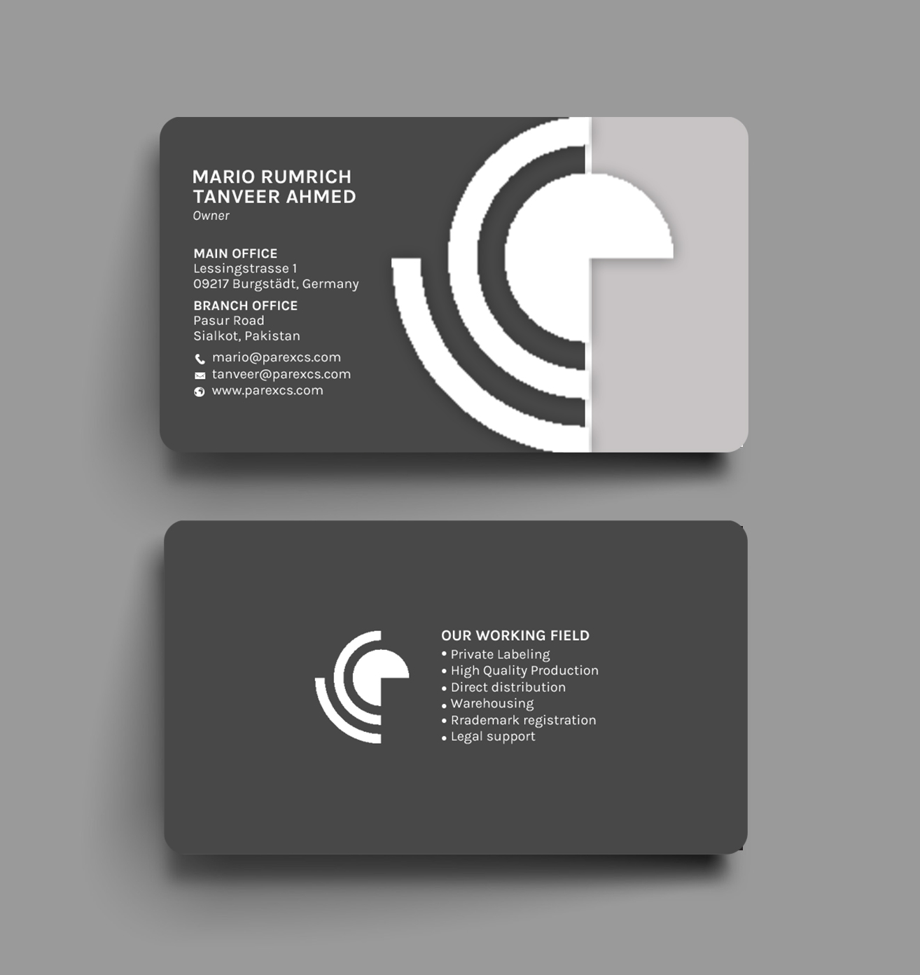 Business Card Design by chandrayaan.creative for this project | Design #29185428