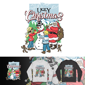 Ugly Christmas Sweater Project | Bekleidung-Design von duatitik.std