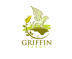 Griffin Farms  or GF | Logo Design by LogoPoko