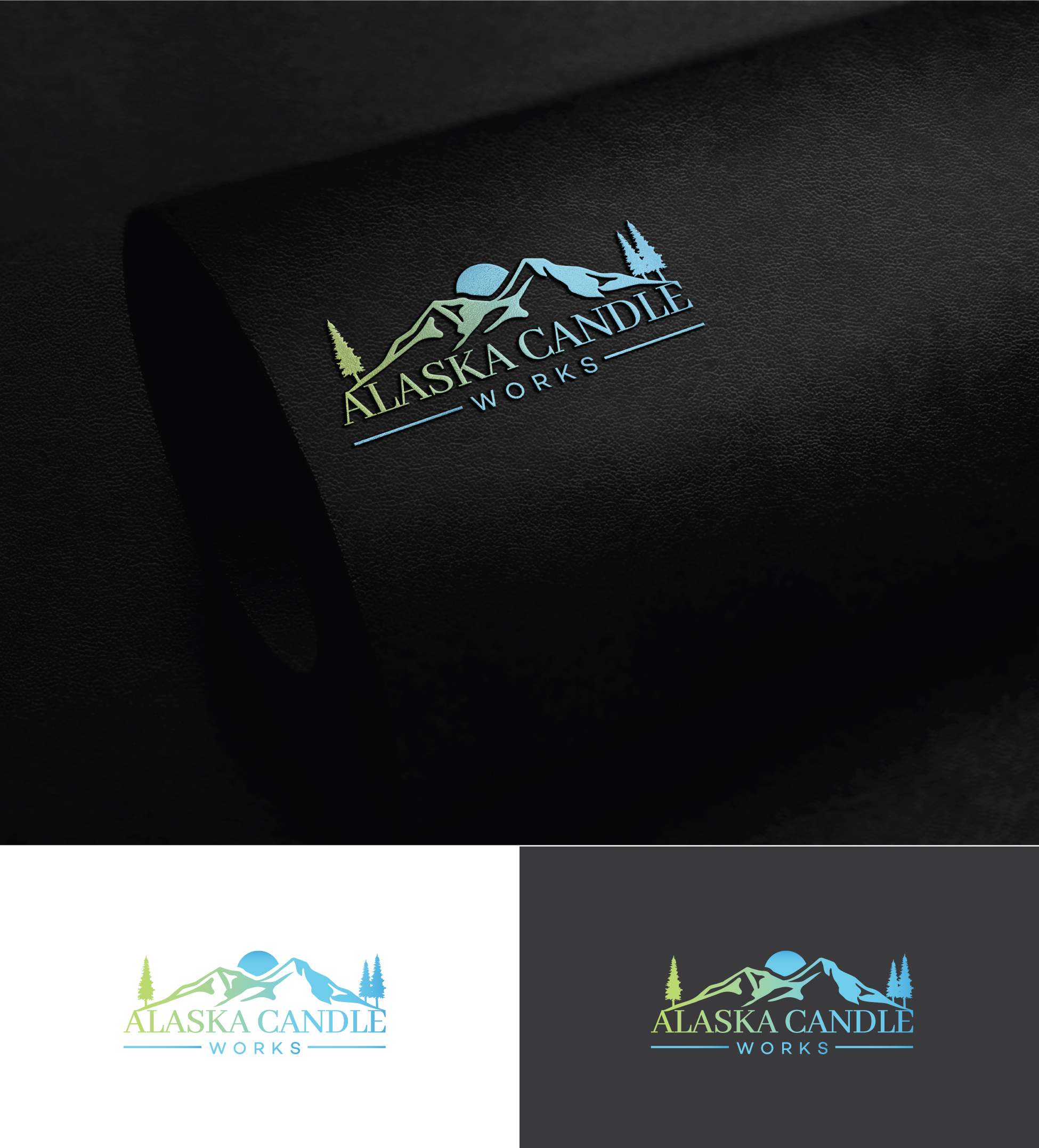 Logo Design by StromDesignHub for Alaska Candle Works  | Design #29195041
