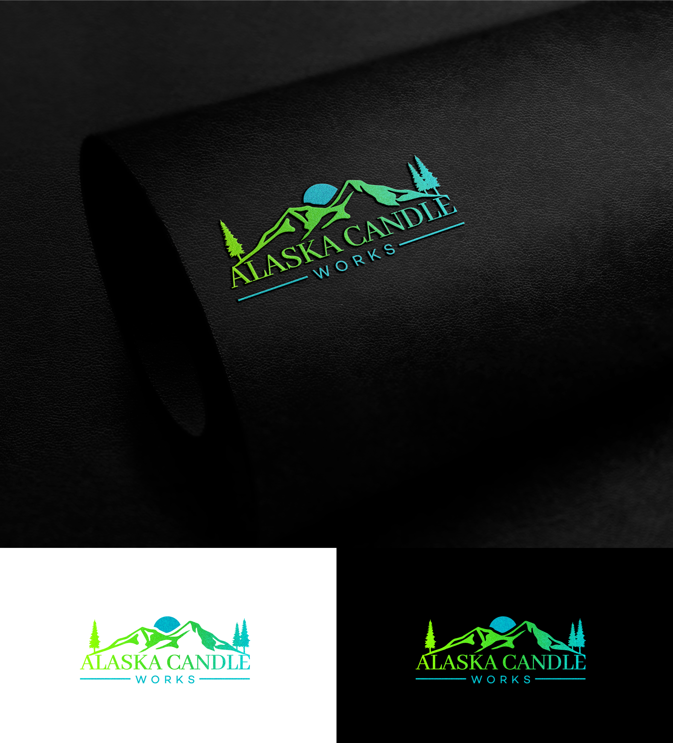 Logo Design by StromDesignHub for Alaska Candle Works  | Design #29196270