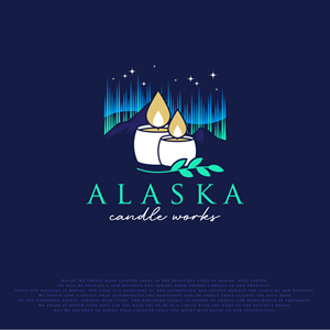 Alaska Candle Works | Logo Design by MagicArt Pix