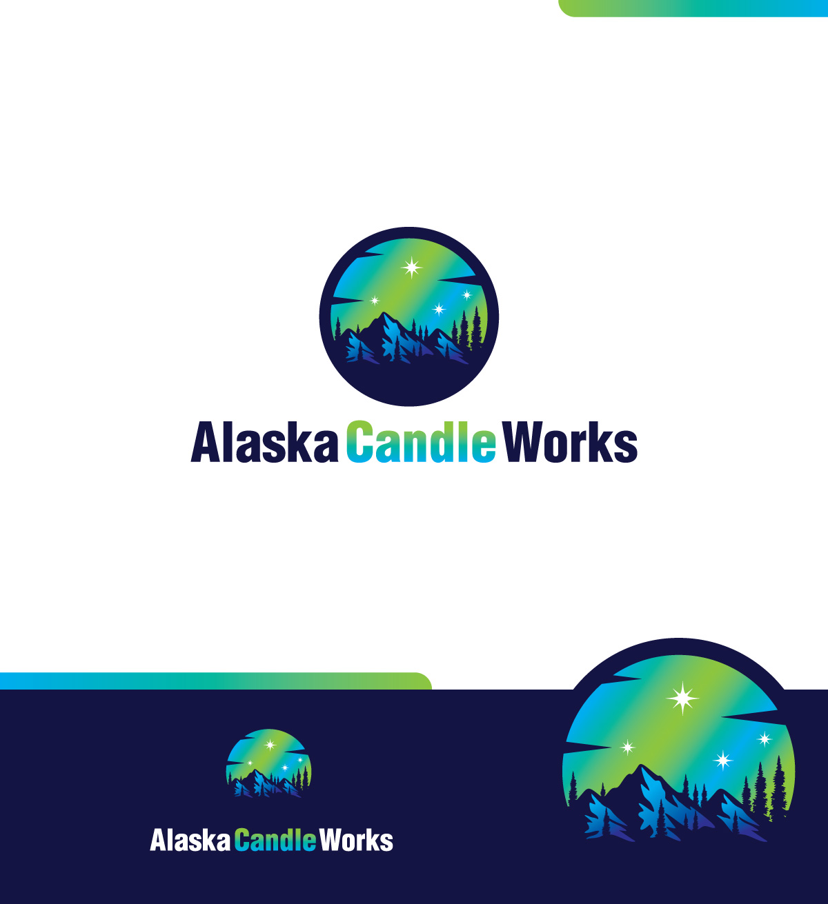Logo Design by creativepix for Alaska Candle Works  | Design #29192656